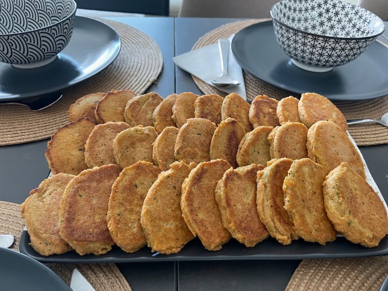 Ropogós vöröslencse fasírt 