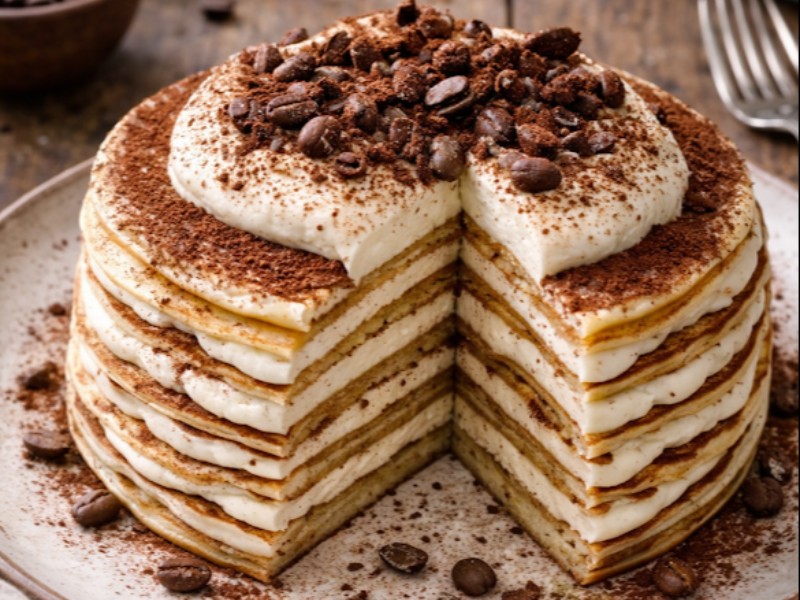 Tiramisus palacsintatorta