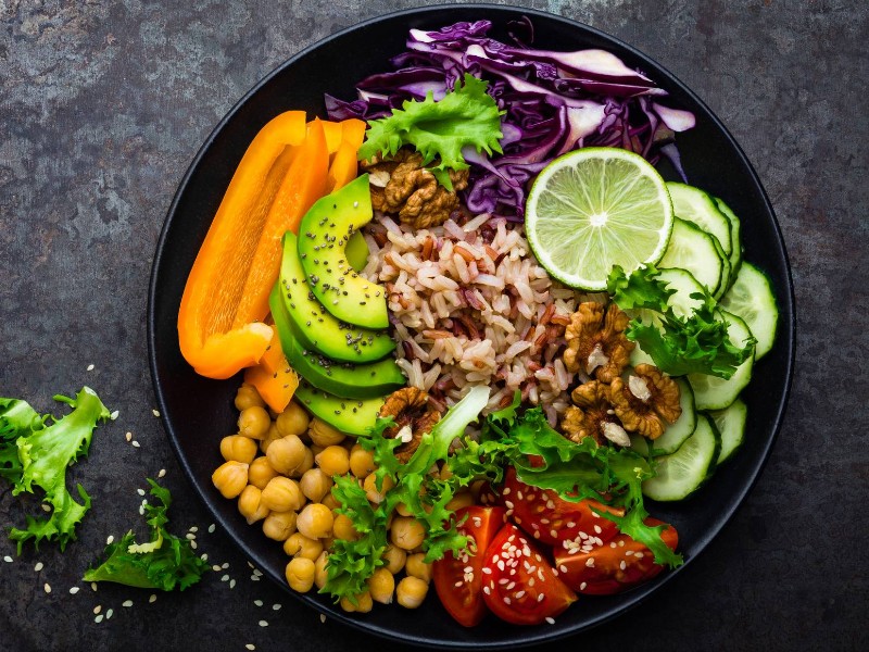 Ropogós Buddha tál