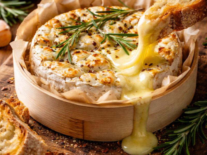 Sült camembert, ahogy a franciák szeretik