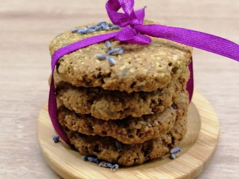 Fitt levendulás zabkeksz