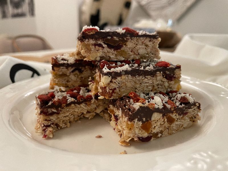 Házi, mézes müzliszelet 