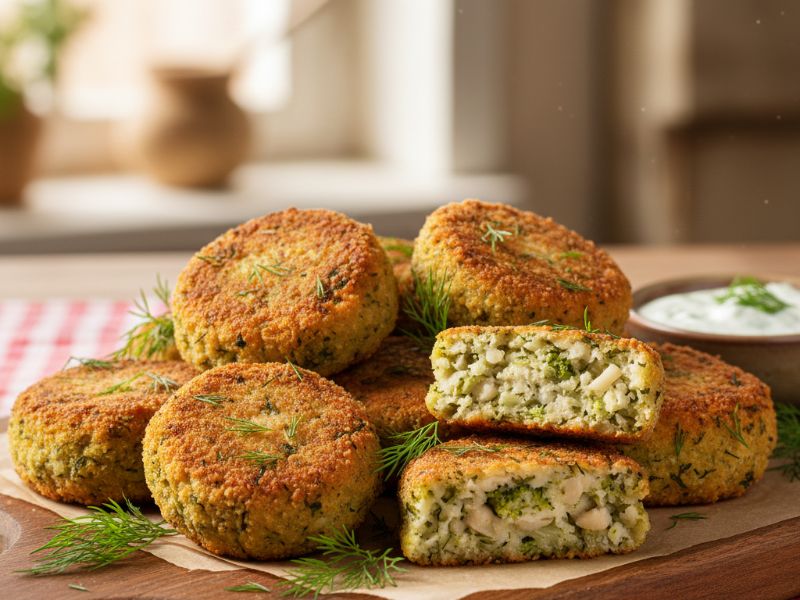 Kapros brokkoli fasírt