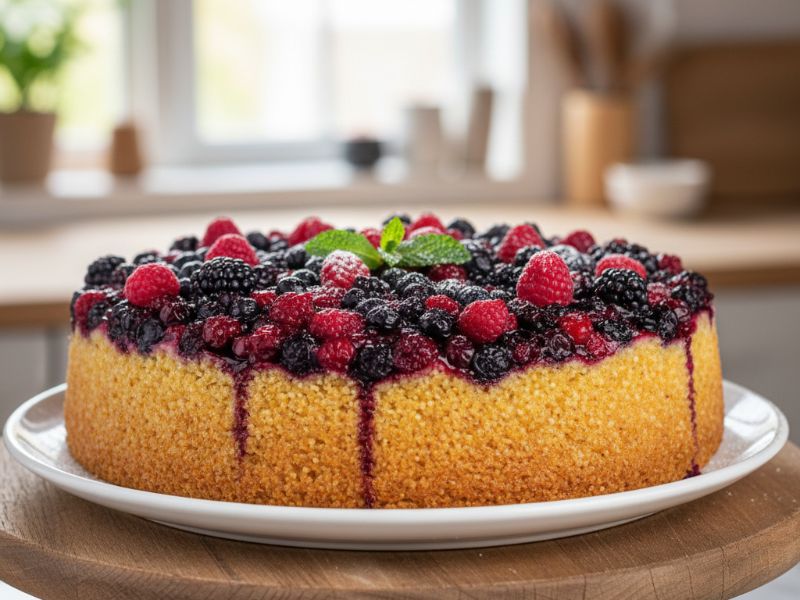 Erdei gyümölcsös kölestorta