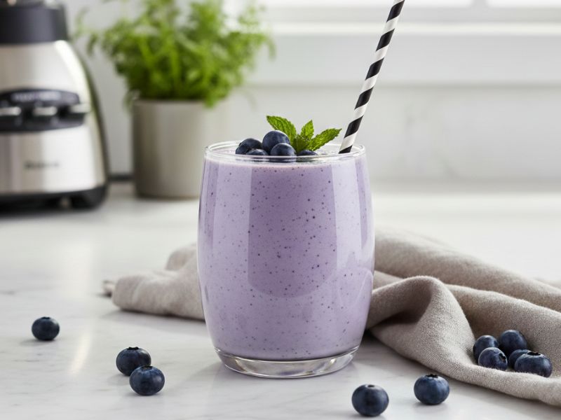 Áfonyás smoothie