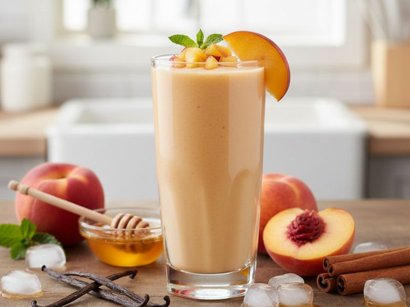 Őszibarackos smoothie