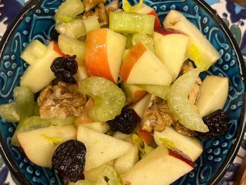 Waldorf saláta (tejmentesen)