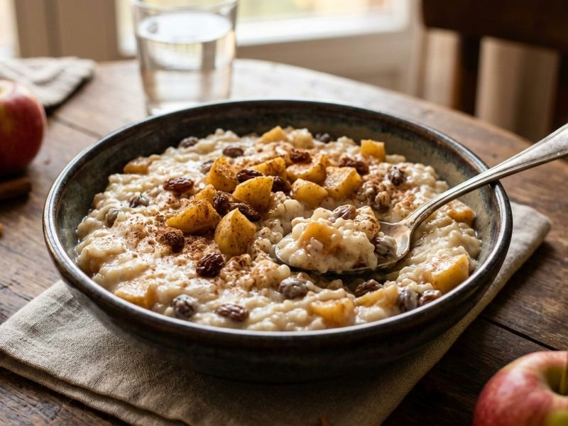 Almás-fahéjas rizspuding