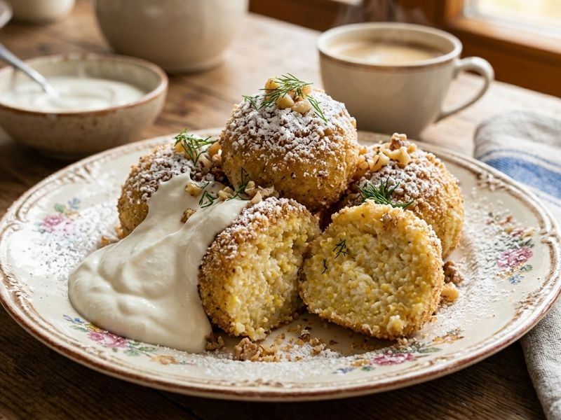 Vegán túrógombóc