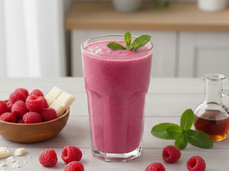 Málnás smoothie