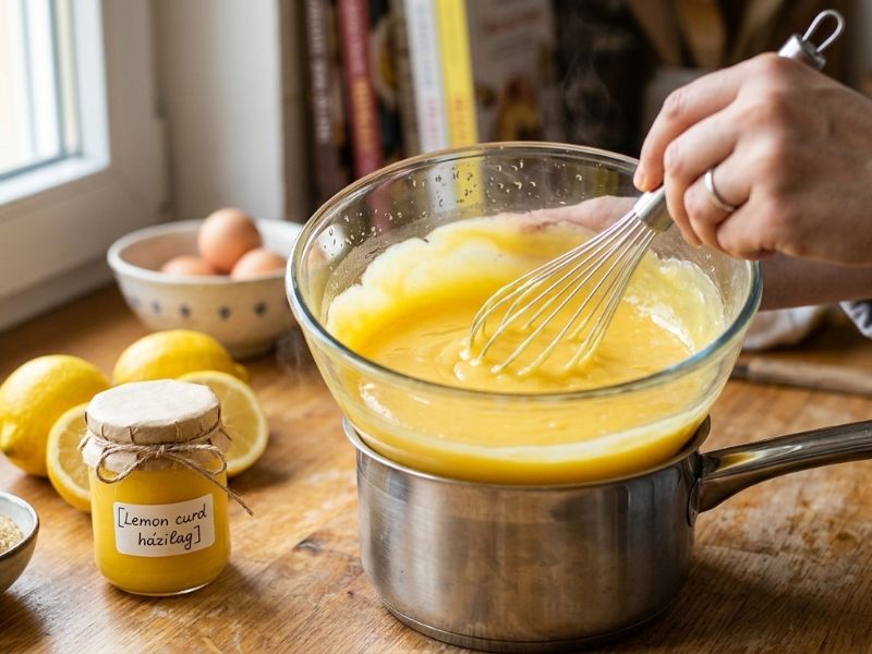 Lemon curd (citromkrém) házilag