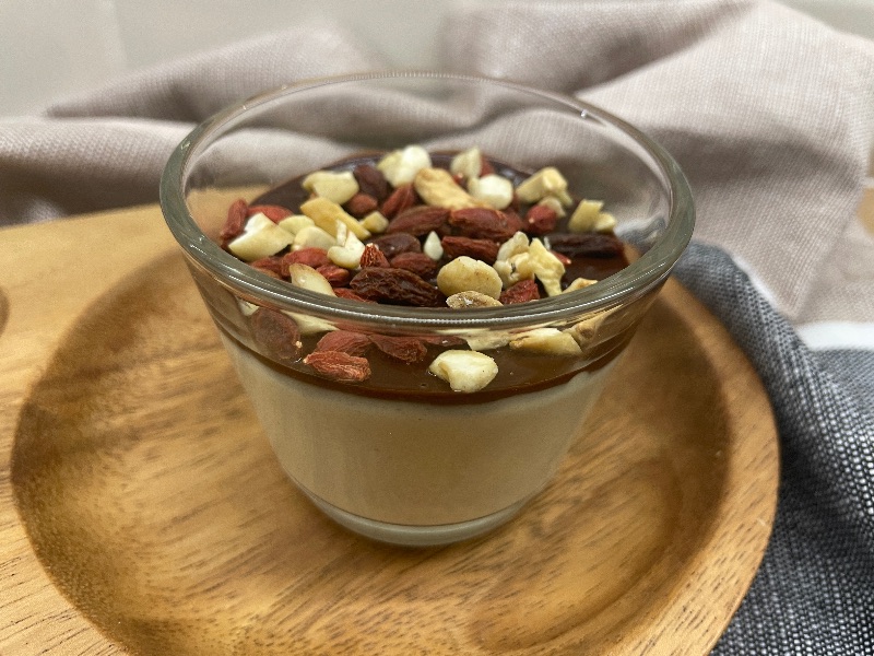 Vaniliás tofu pohárkrém