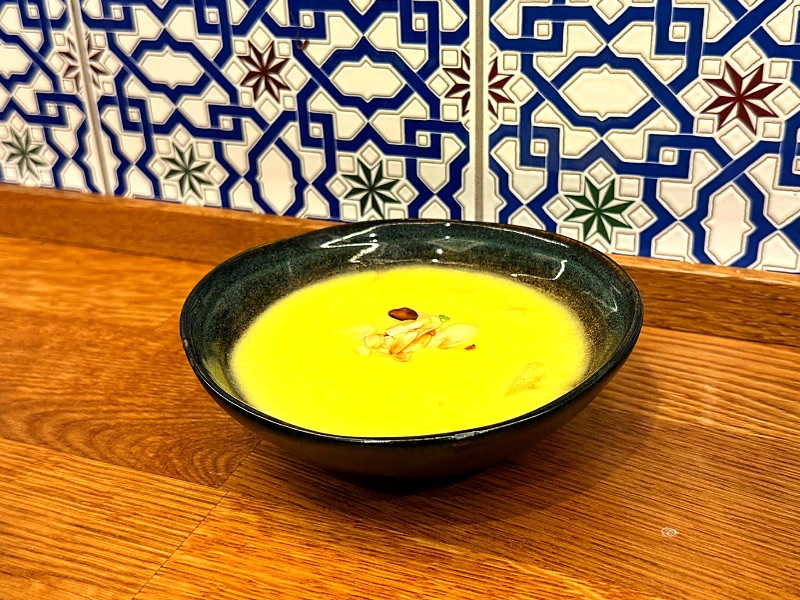 Selymes mangókrémleves