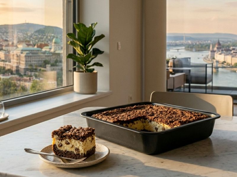 Reszelt Túrós Sütemény