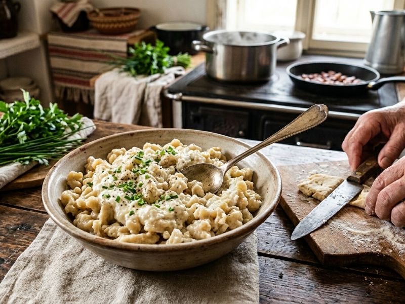 Gluténmentes sztrapacska