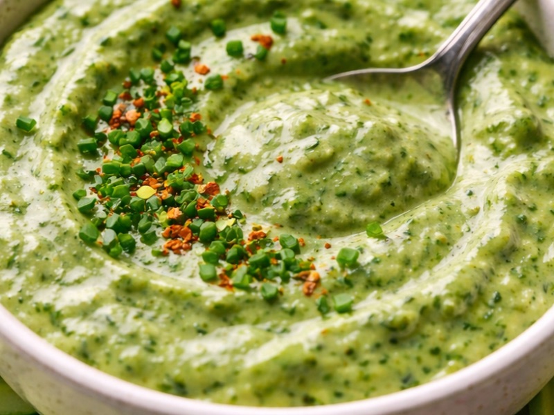 Zöld Istennő mártás 