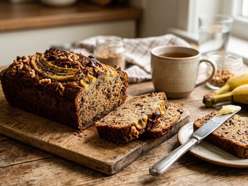 Vegán Banánkenyér